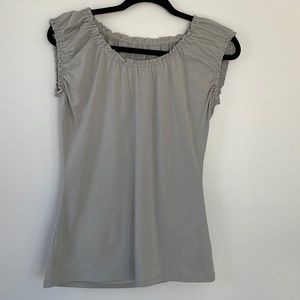 Loft Gray Size S 95% cotton tee